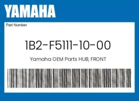 1b2-f5111-10-00 Yamaha Genuine Hub Front -