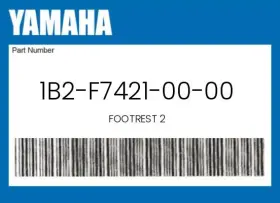 1b2-f7421-00-00 Yamaha Genuine Footrest 2 -