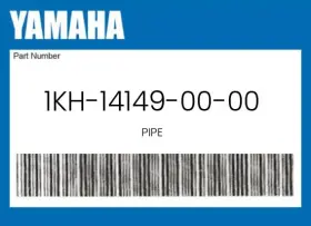1kh-14149-00-00 Yamaha Genuine Pipe -