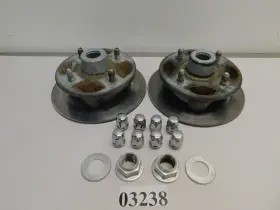 1xd-25111-00-00 Yamaha 2015 Viking 700 Oem Rear Hub