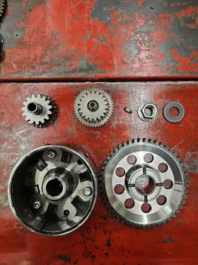 28p-81450-01-00 Yamaha 2011 Grizzly 700 Yfm7 4wd Flywheel Rotor Starter Gear