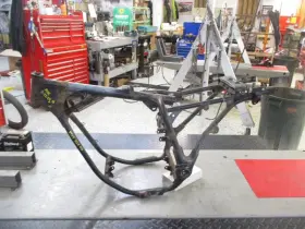 29u-21110-01-33 Yamaha 84 Ytm 225 Dx Frame Chassis 1984