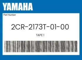 2cr-2173t-01-00 Yamaha Genuine Tape 1 -