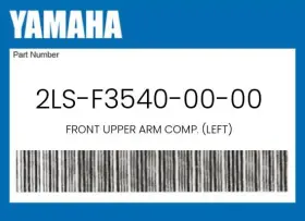 2ls-f3540-00-00 Yamaha Genuine Front Upper Arm Comp. Left -