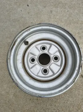 3fa-25180-00-98 Yamaha Grizzly 125 Oem Front Wheel Rim