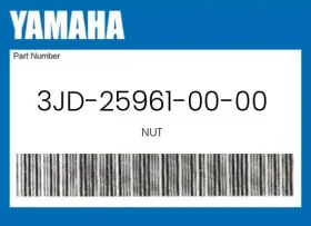 3jd-25961-00-00 Yamaha Genuine Nut -