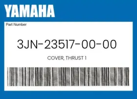 3jn-23517-00-00 Yamaha Genuine Cover Thrust 1 -