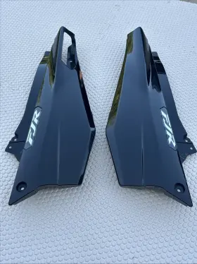 3p6-y2171-00-p2 Yamaha 16-25 Fjr1300 Oem Side Cover Covers Left Right Metallic Black Pair