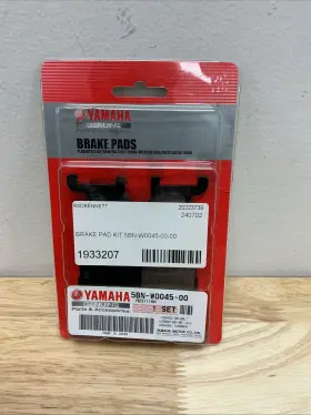 Yamaha 5bn-w0045-00-00 Genuine Brake Pad Kit