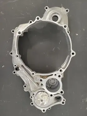 5d3-15431-00-00 Yamaha 04-09 2004 Yfz450 Yfz 450 Oem Inner Clutch Cover Right Housing With Oil Mod