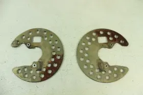 5lp-2514a-00-00 Yamaha 2001 Raptor 660r Oem Front Brake Rotor Covers B4482