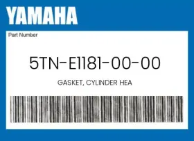 5tn-e1181-00-00 Yamaha Genuine Gasket Cylinder Hea -
