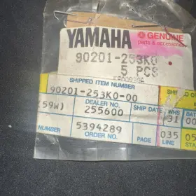 90201-253k0-00 Yamaha Genuine Washer Plate T 1.0 - Qty 2 A37