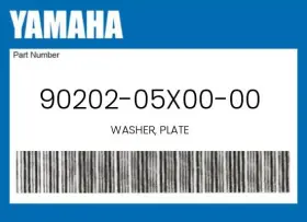 90202-05x00-00 Yamaha Genuine Washer Plate -
