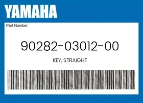 90282-03012-00 Yamaha Genuine Key Straight -