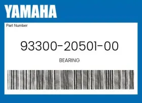 93300-20501-00 Yamaha Genuine Bearing -