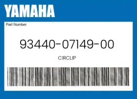 93440-07149-00 Yamaha Genuine Circlip -
