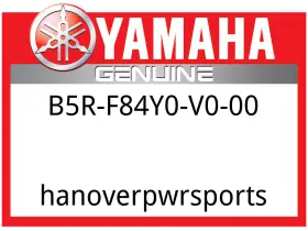 B5r-f84y0-v0-00 Yamaha Oem Part Snow Plow Mount