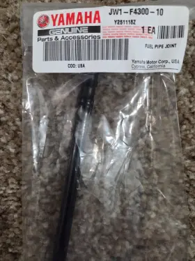 Jw1-f4300-10-00 Yamaha Fuel Pipe Joint Cut-off Part # Oem New