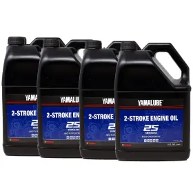 Lub-2strk-s1-04e Yamaha Yamalube All Performance 2 Stroke Semi-synthetic Engine Oil 1 Case