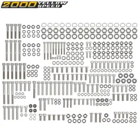 Ylw456341 Ylwspeed2000 Fit For Yamaha Yfz350 Banshee 1987-2006 Stainless Steel Atv Bolt Screw Kit Set