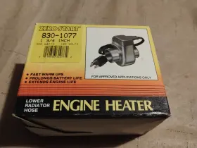 830-1077 Zerostart Zero Start Engine Block Heater