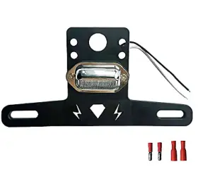 Utv-cv08 Zhouyang-auto Universal Lighted License Plate Holder For Atv / Utv