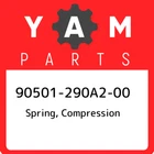 90501-290A2-00 Yamaha Spring, Compression 90501290A200, New Genuine Oem Part. Price: $18.62.