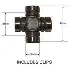 Kawasaki Mule & Bayou 300 Universal Joint Spider Cross Replaces Oem 49050-1055 New. Price: $19.99.