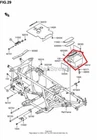 New Oem Suzuki Twin Peaks 700 Lt-v Storage Case Tool Box Body. Price: $44.95.