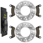 Rear Brake Disc Rotor With Pad For Polaris Rzr Pro Xp Ultimate / Sport 21-2024 New. Price: $78.99.