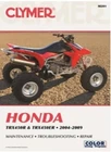 Clymer Honda Manual TRX450R, TRX450ER 2004-2009 Atv Repair Maintenance M201 New. Price: $38.10.