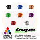 Hope Tech 3 / - V4 Small E4 Brake Bore Cap Colors Brand New. Price: $21.99.