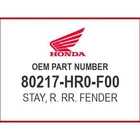 Honda Stay, Rr. Fender 80217-HR0-F00 Oem New. Price: $143.53.