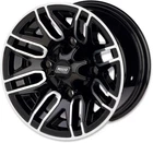 Moose Racing 112X Wheels 12X8 4/4 4+4 Machined W/black Rear 0230-0879 New. Price: $129.95.