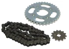 Honda ATC70, 1982-1985, Chain And Sprocket Set New. Price: $47.99.