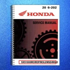 Honda SXS1000 M3P M3LE M5D M5LE Service Manual 2016-2021, Foldouts Brand. Price: $72.02.
