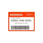 Honda Genuine Wheel Sub-assy., Rr. (TYPE1) 42650-HM8-610ZA. Price: $101.25.
