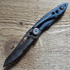 Leatherman Skeletool Kbx Knife Part Serrated Blade W/ Bottle Opener Blue, Ss Used. Price: $30.99.