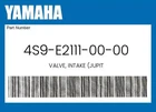 Yamaha Genuine Valve, Intake (jupit 4S9-E2111-00-00 New. Price: $15.86.