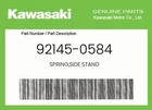 Kawasaki Genuine Spring,side Stand 92145-0584 New. Price: $13.15.