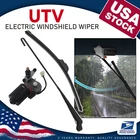 Utv 12V Universal Glass Windshields Electric Wiper Motor Premium Kit New. Price: $26.99.