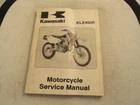 2003 Kawasaki KLX400R Service Manual Genuine Oem/ Part# 99924-1304-01 New. Price: $19.88.