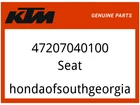 Ktm Oem Part 47207040100 Seat New. Price: $129.03.