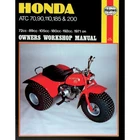 Haynes Repair Manual Honda ATC70, 90, 110, 185 & 200 (71-82) New. Price: $48.90.