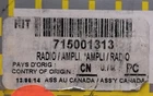 Can-am 715001313 Radio Kit With Amp Genuine Oem New. Price: $329.99.