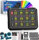 Mictuning P1S Rgb 12 Gang Switch Panel,led Light Circuit Relay System Kit Marine New. Price: $93.59.