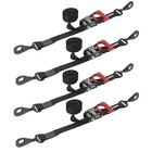 Speedstrap 4,000 Lb Utv/atv (4) 1.5"X10' Black Ratchet Tie-down Kit 15211 New. Price: $105.90.