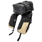 Tusk Excursion Rackless Luggage W/ Small Duffel Tail Bag Black/tan For Adventure New. Price: $259.79.