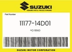 Suzuki Genuine O Ring 11177-14D01 New. Price: $6.76.